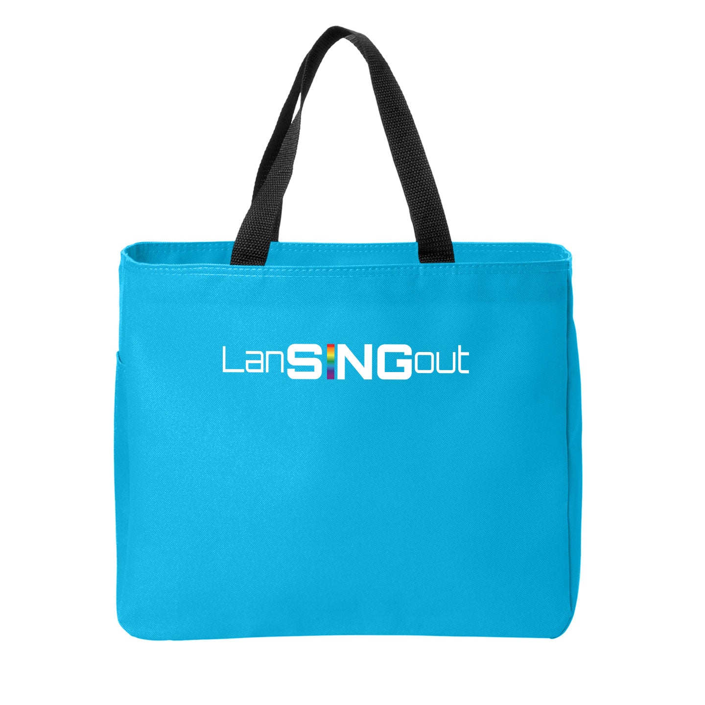 LanSINGout - Wide Logo Port Authority Essential Tote