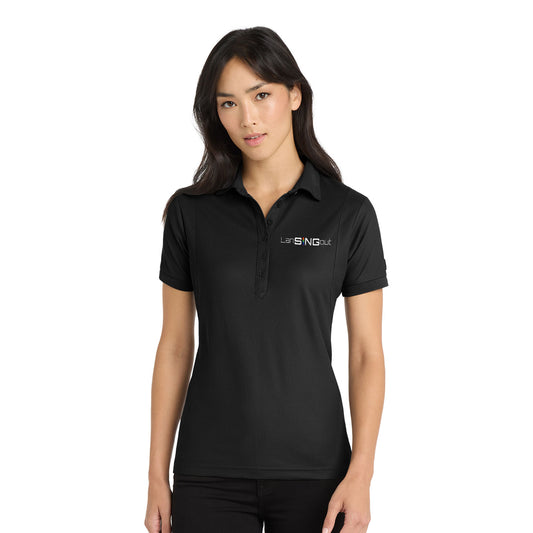 LanSINGout -  Wide Logo OGIO Women's Jewel Polo