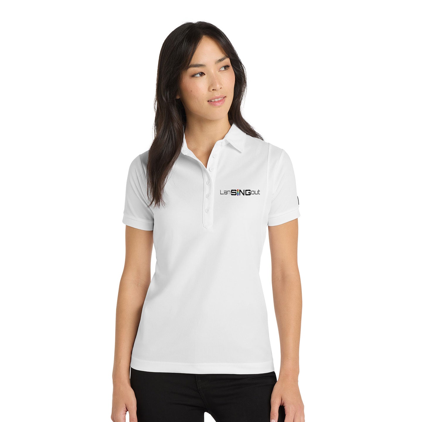 LanSINGout -  Wide Logo OGIO Women's Jewel Polo