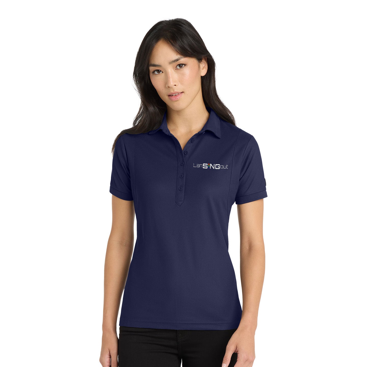 LanSINGout -  Wide Logo OGIO Women's Jewel Polo