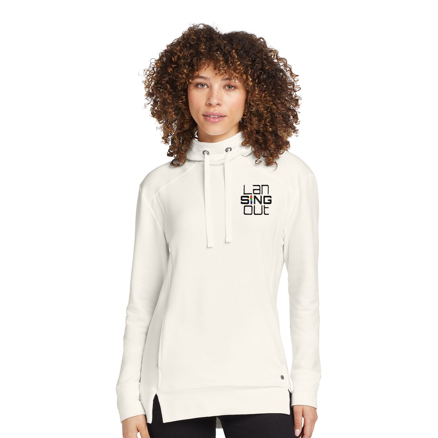 LanSINGout -  Stacked Logo OGIO Ladies Luuma Pullover Hoodie