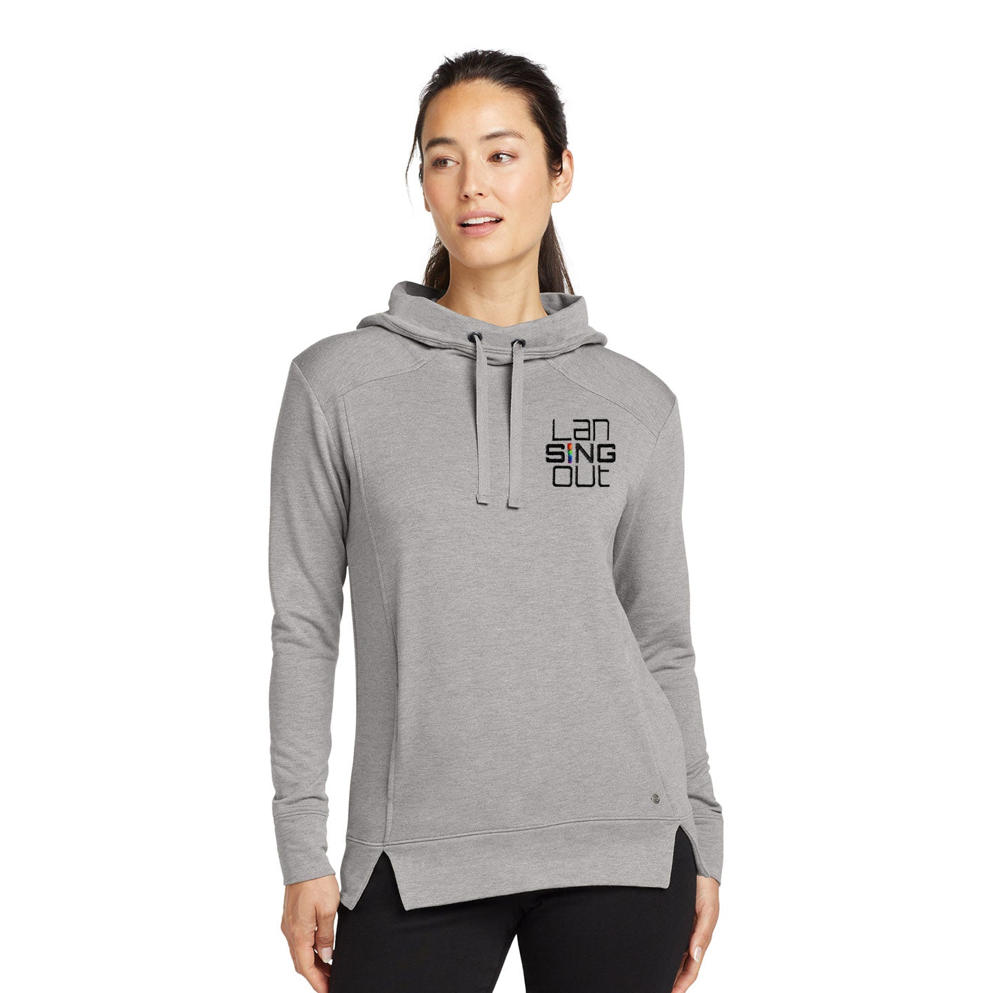 LanSINGout -  Stacked Logo OGIO Ladies Luuma Pullover Hoodie