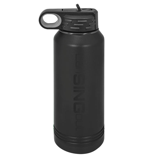 LanSINGout - Wide Logo Ghost Black Engraved Polar Camel 32oz Water Bottle