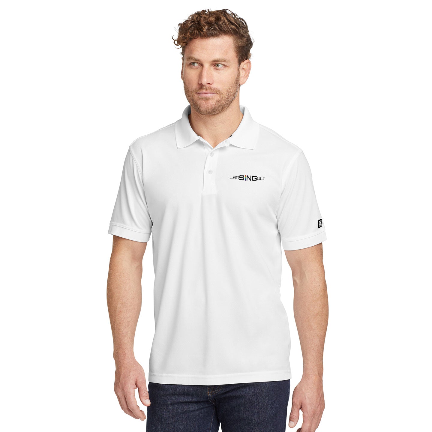 LanSINGout -  Wide Logo Unisex OGIO Caliber Polo