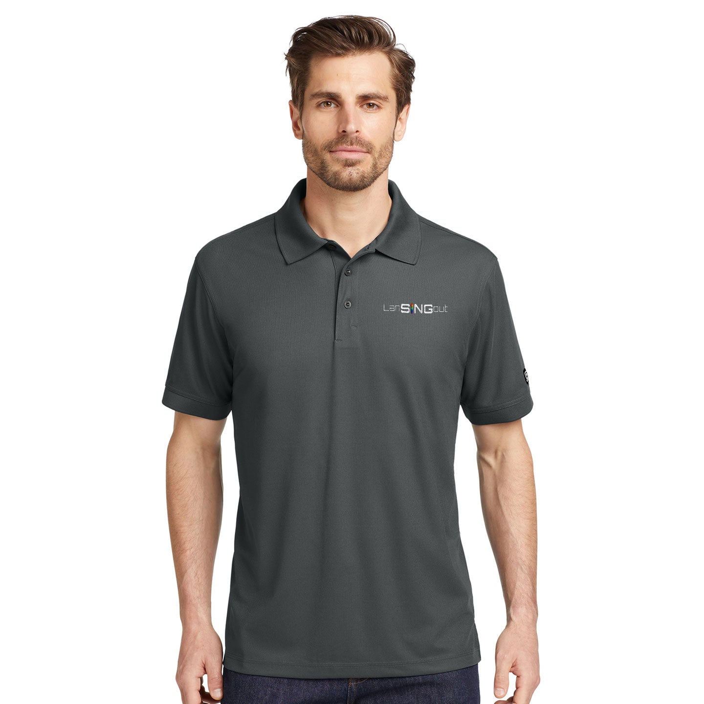 LanSINGout -  Wide Logo Unisex OGIO Caliber Polo