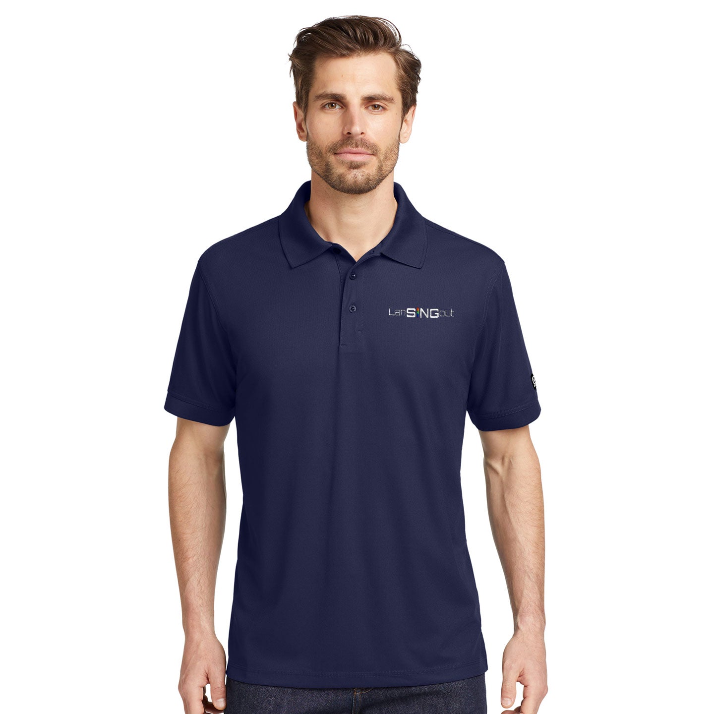 LanSINGout -  Wide Logo Unisex OGIO Caliber Polo