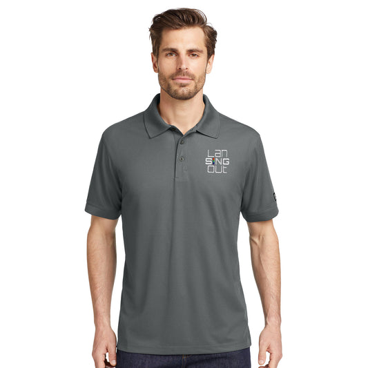 LanSINGout -  Stacked Logo Unisex OGIO Caliber Polo