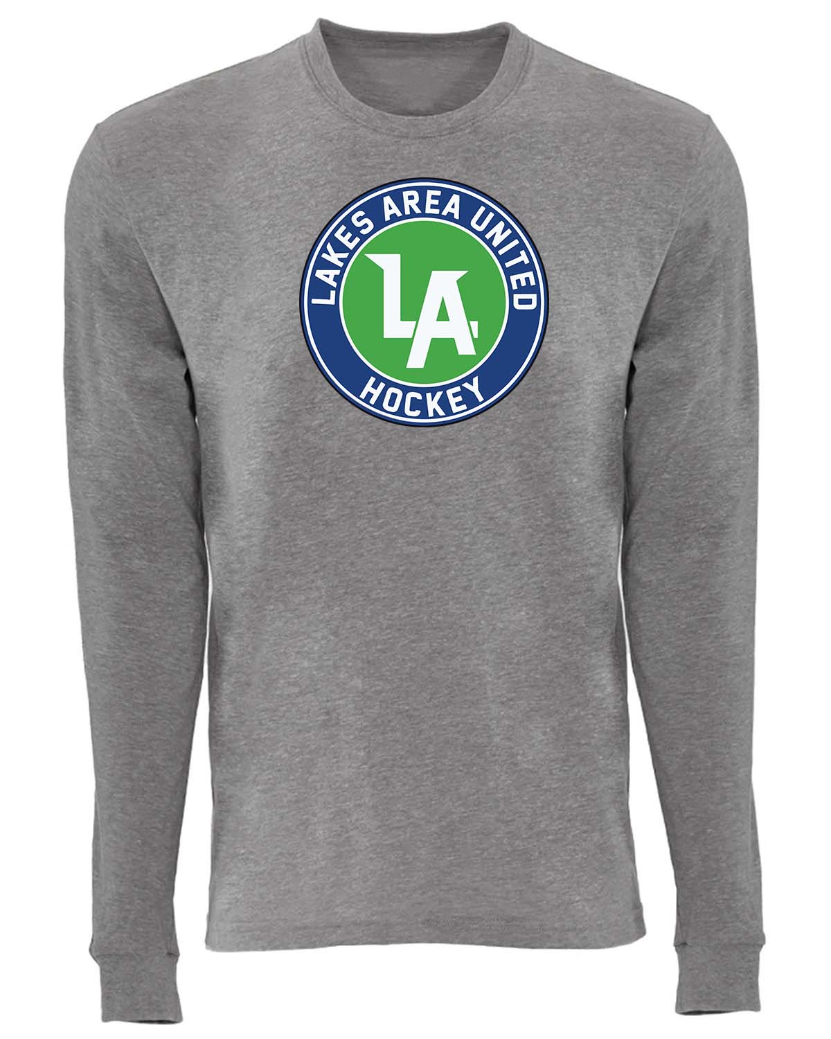 Lakes United Hockey Unisex Blended Long Sleeve T-Shirt Printed