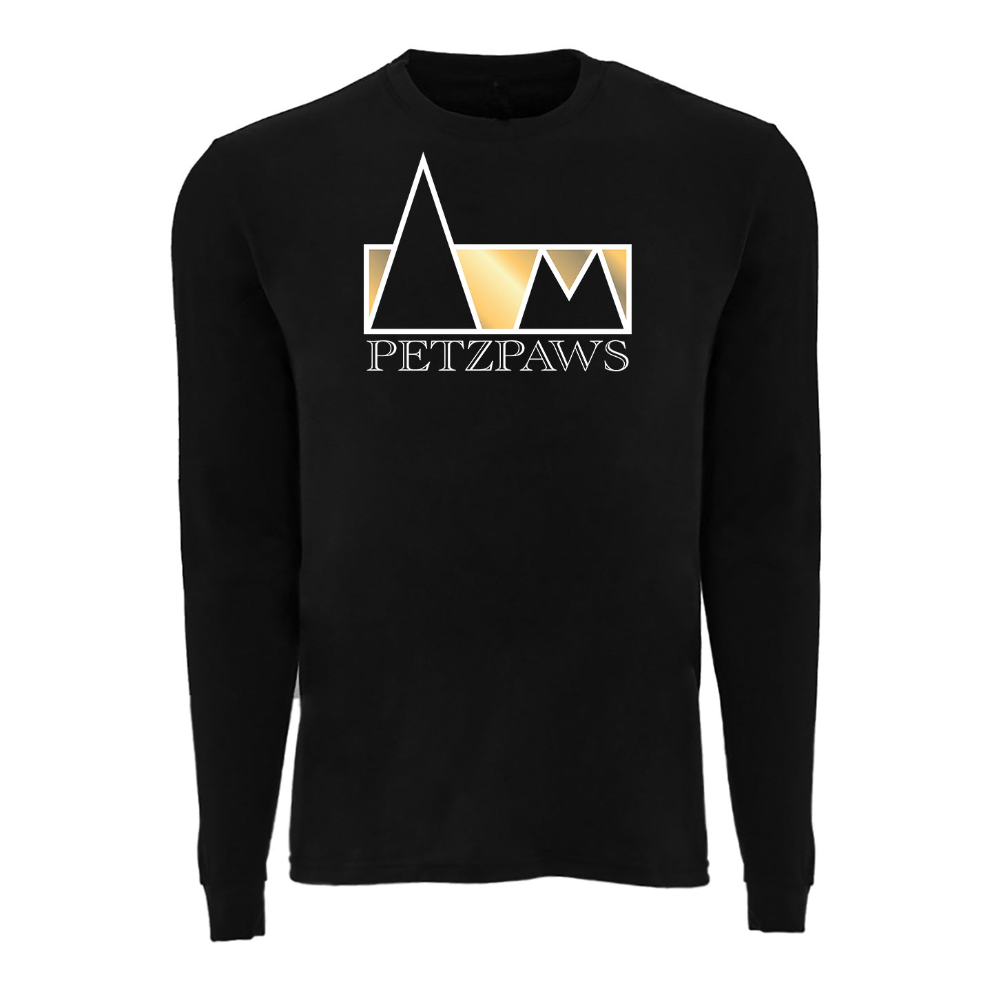 Petzpaws - Unisex Blend Printed Logo Long Sleeve  T-Shirt