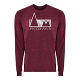 Petzpaws - Unisex Blend Printed Logo Long Sleeve  T-Shirt