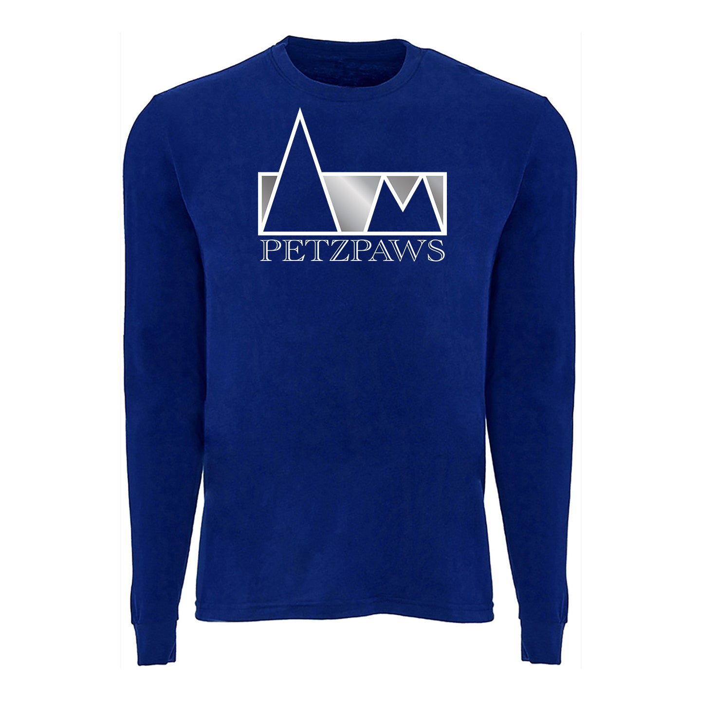 Petzpaws - Unisex Blend Printed Logo Long Sleeve  T-Shirt