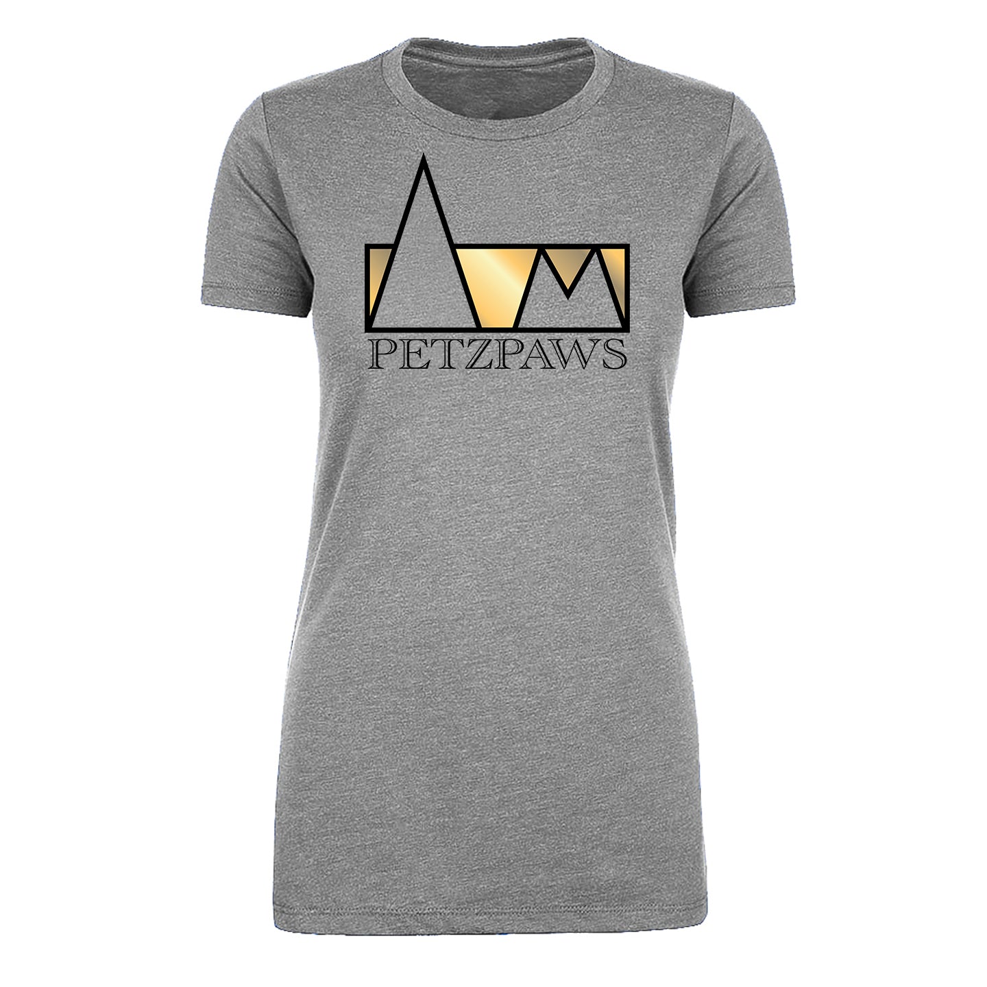 Petzpaws - Next Level Women's 60/40 Blend Printed Logo T-Shirt