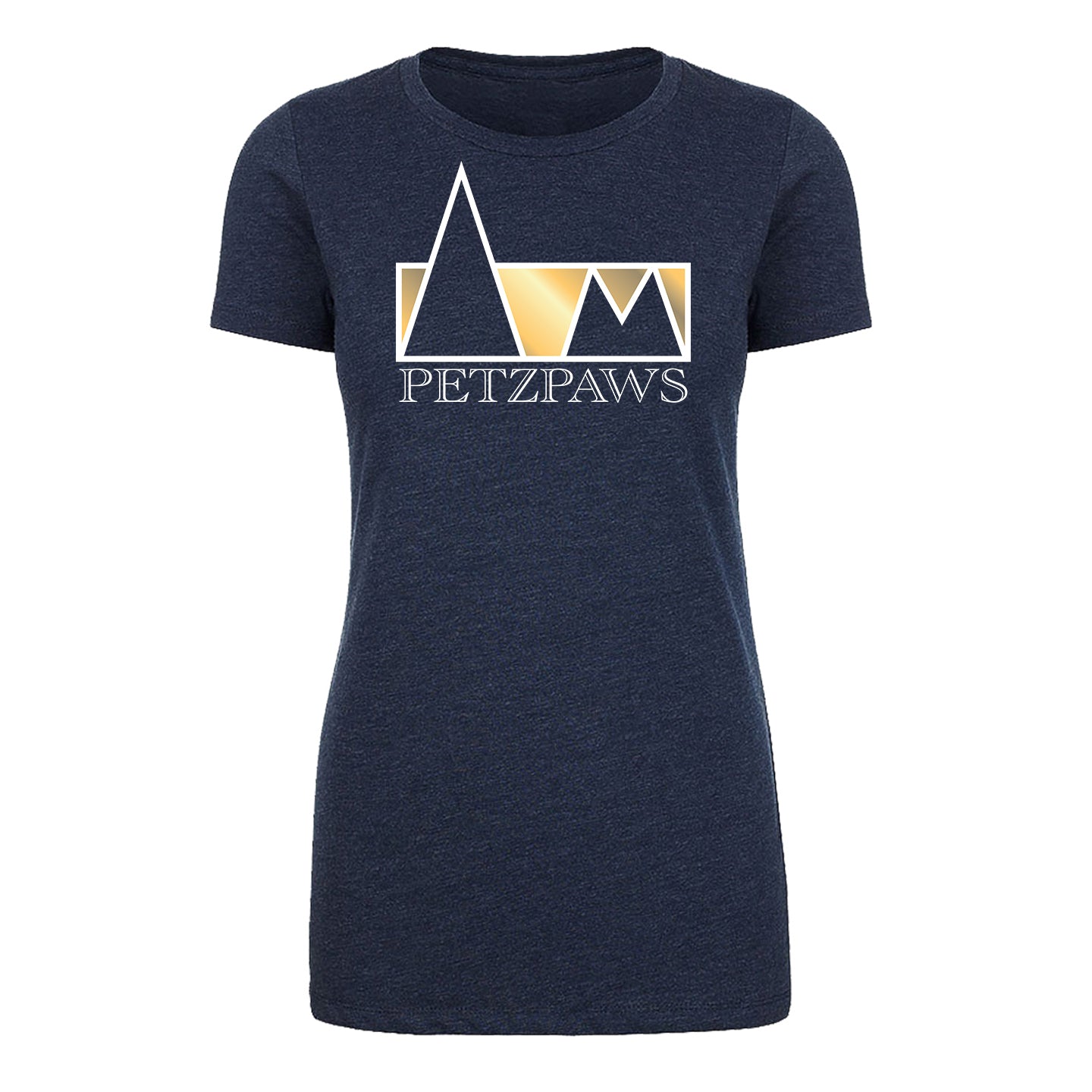 Petzpaws - Next Level Women's 60/40 Blend Printed Logo T-Shirt