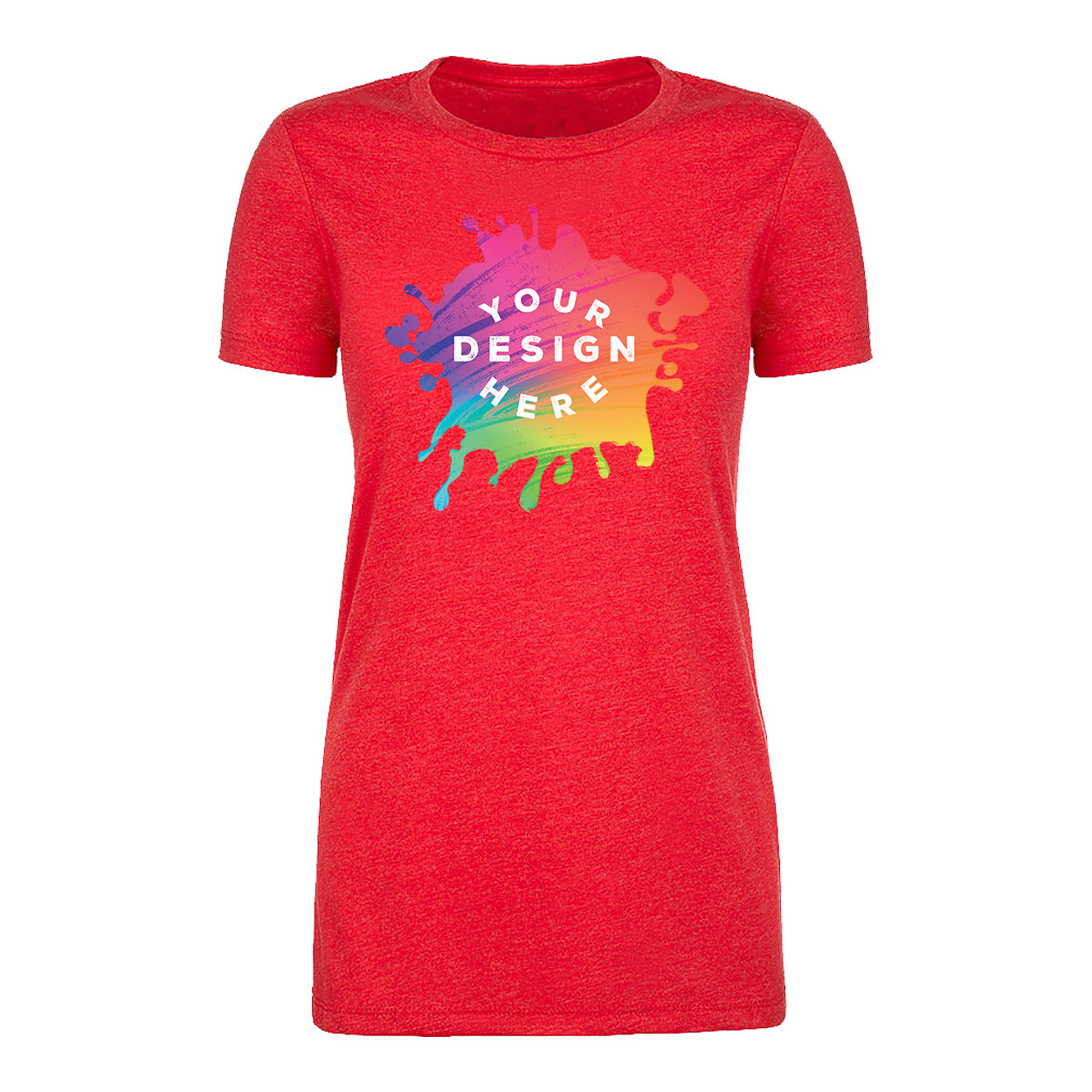 Full Color Custom Womens T Shirts
