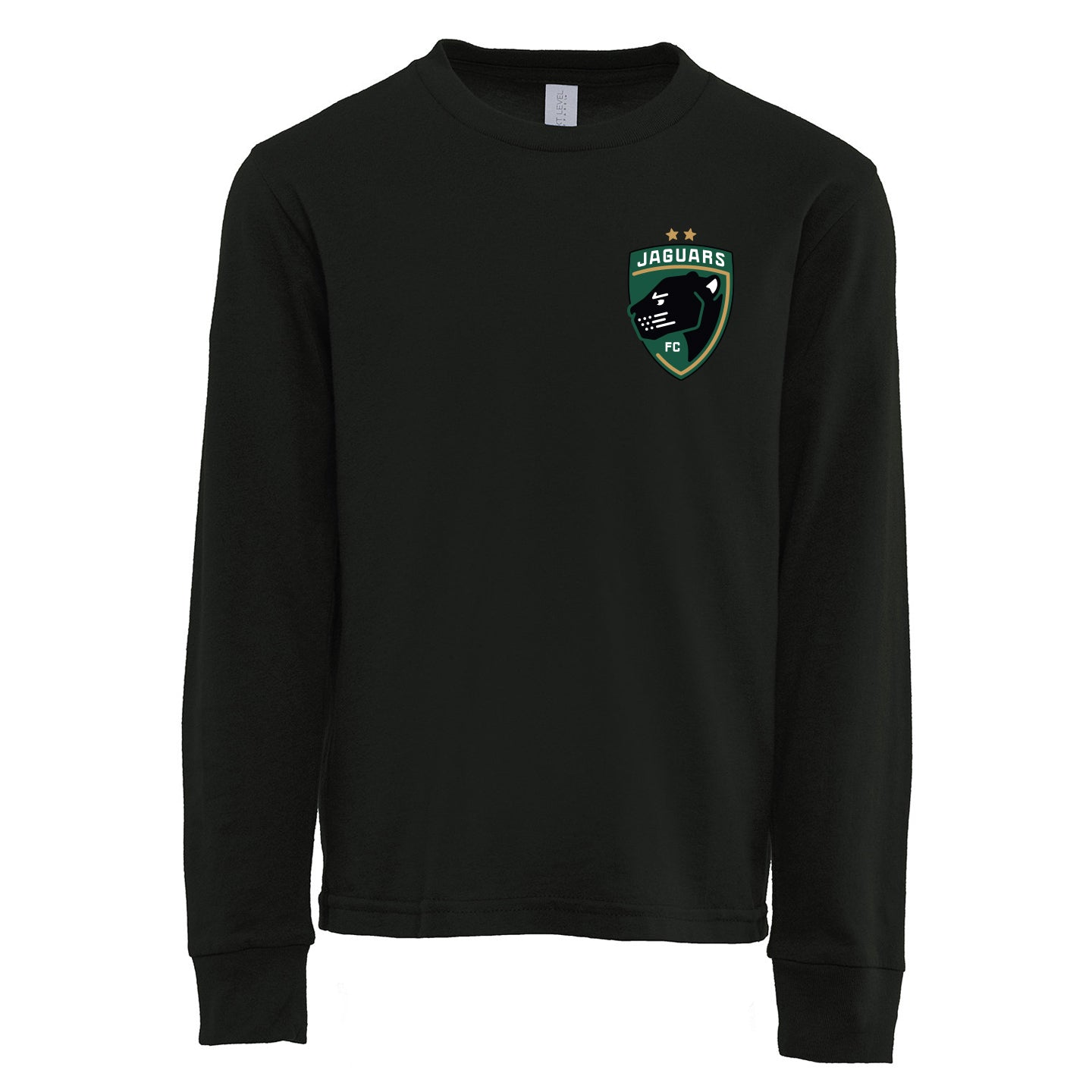 Jaguars Soft Blend Youth Long Sleeve T Shirt Crest