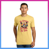 Domino Effect Apparel -  Be Genuine Bob Printed Unisex Next Level Blend Tee