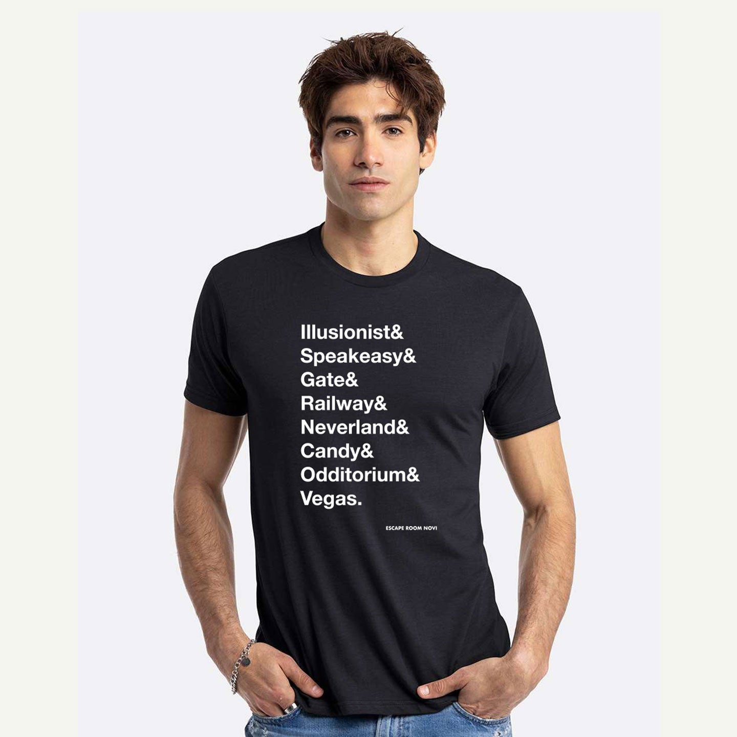 ERN - S10 Room Names Next Level Unisex Blend T-Shirt