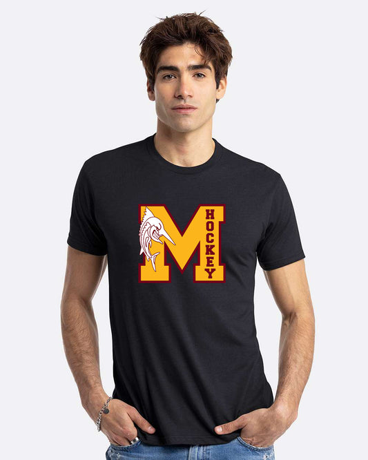 Mercy High School - Hockey - Adult/Unisex Blended Comfort T-Shirt