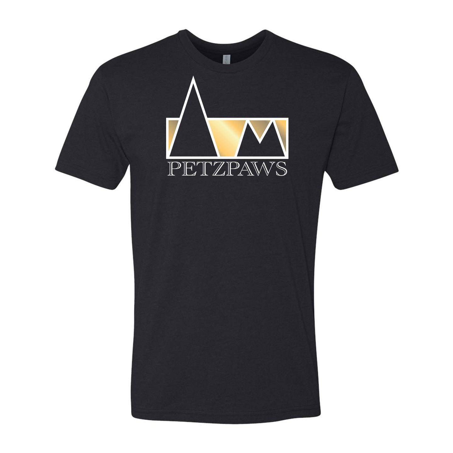 Petzpaws - Next Level Unisex 60/40 Blend Printed Logo T-Shirt