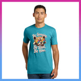 Domino Effect Apparel -  Be Genuine Bob Printed Unisex Next Level Blend Tee