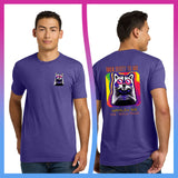 Domino Effect Apparel -  Shameless Bob Printed Unisex Next Level Blend Tee