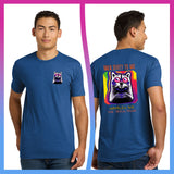 Domino Effect Apparel -  Shameless Bob Printed Unisex Next Level Blend Tee