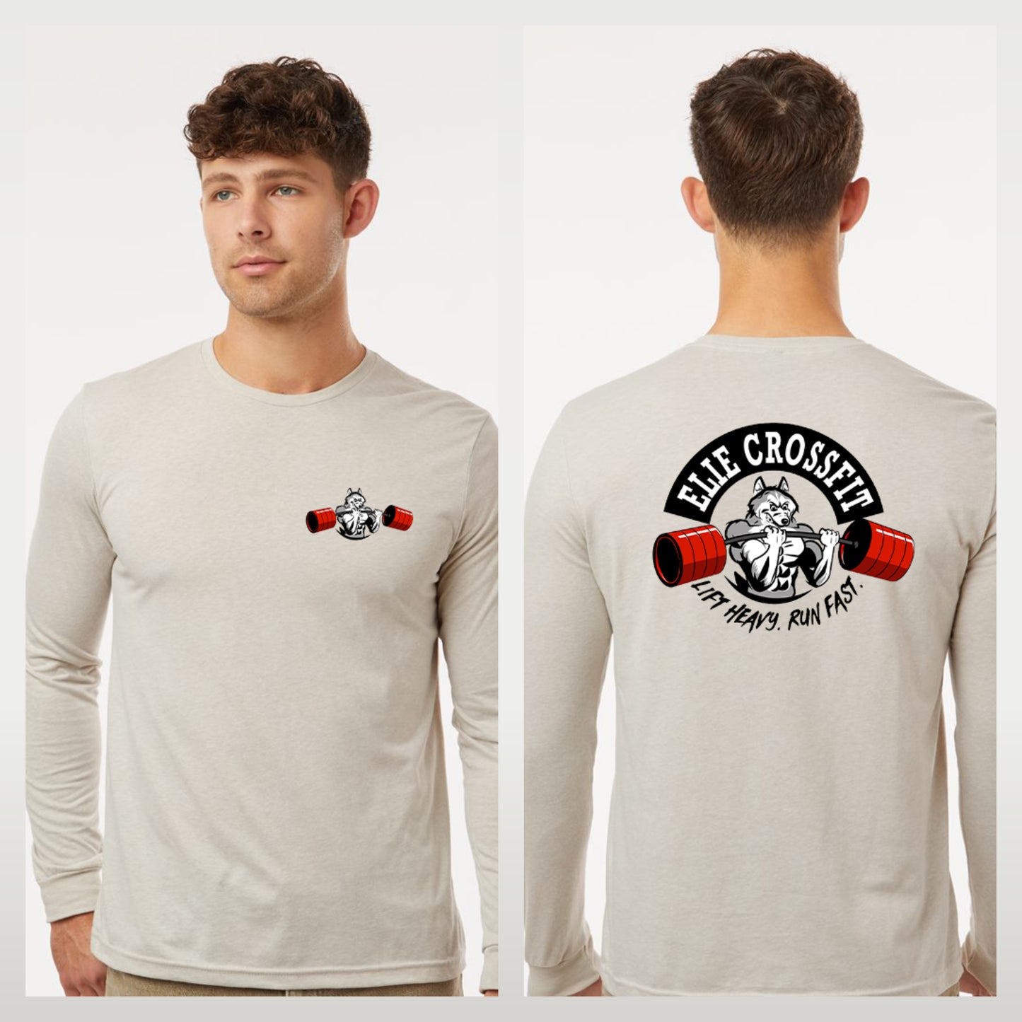 Elie Crossfit - Staff Version - Mato & Hash Unisex Blended Long Sleeve T-Shirt