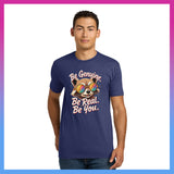 Domino Effect Apparel -  Be Genuine Bob Printed Unisex Next Level Blend Tee