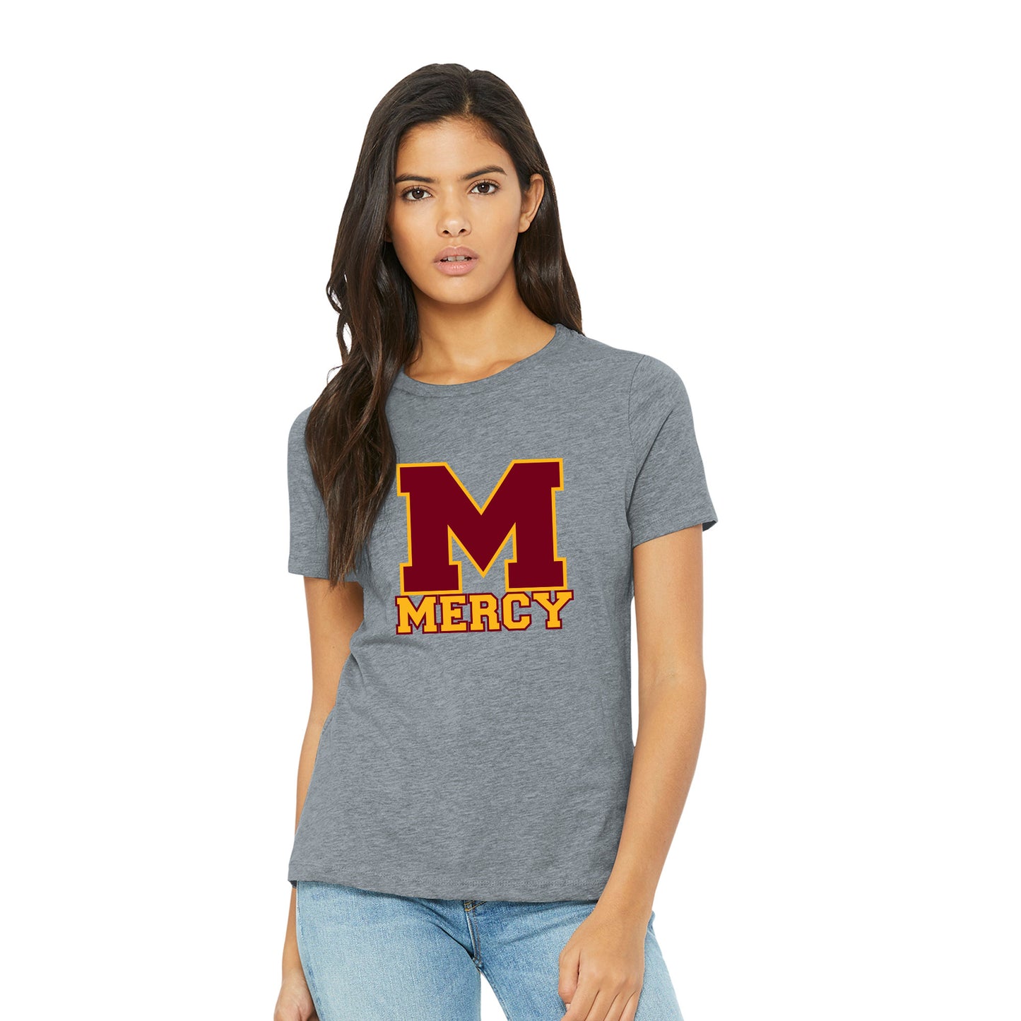 Mercy HS - Mercy M Women's Bella+Canvas Relaxed Tee