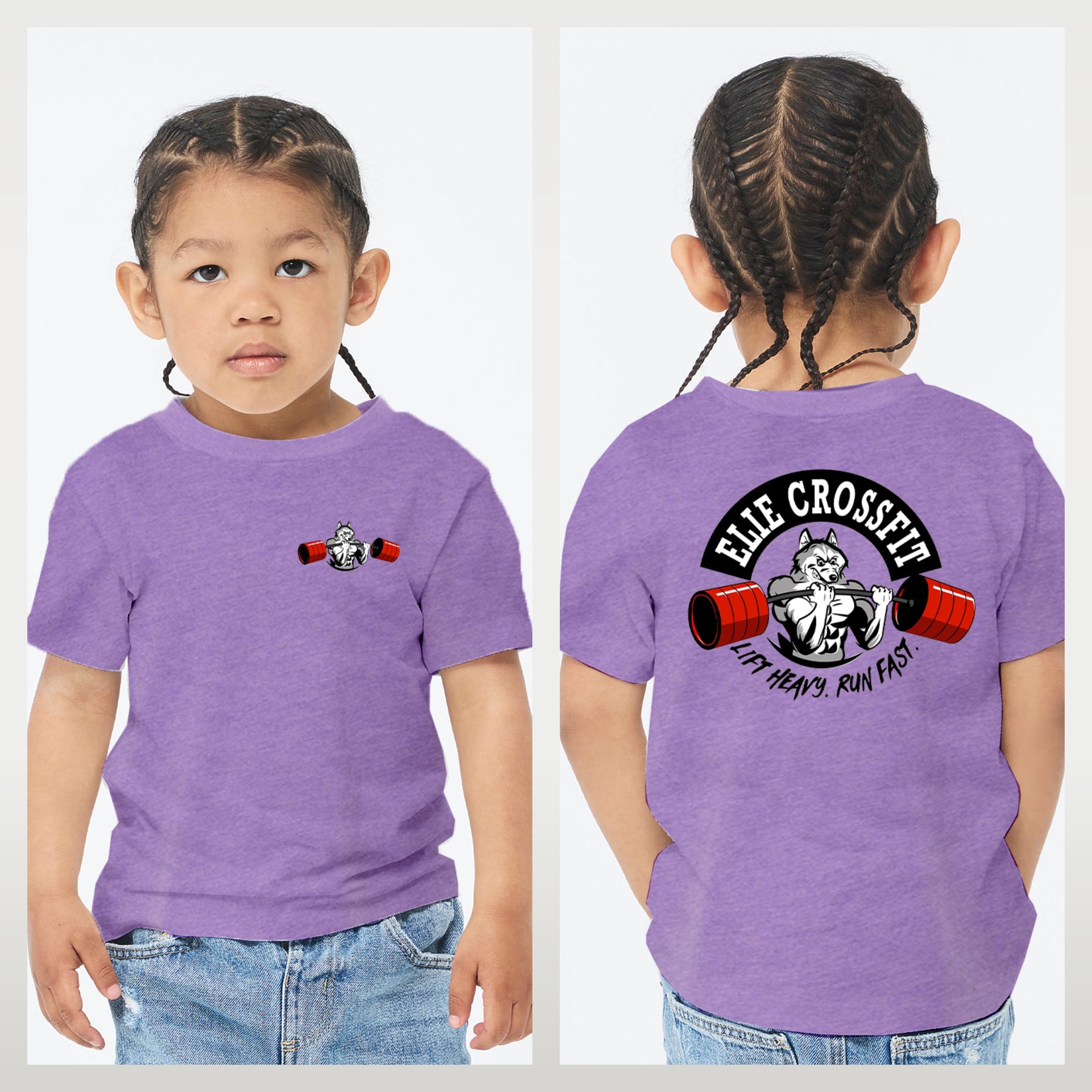 Elie Crossfit - Staff Version - Bella + Canvas Toddler Unisex 100% Cotton T-Shirt
