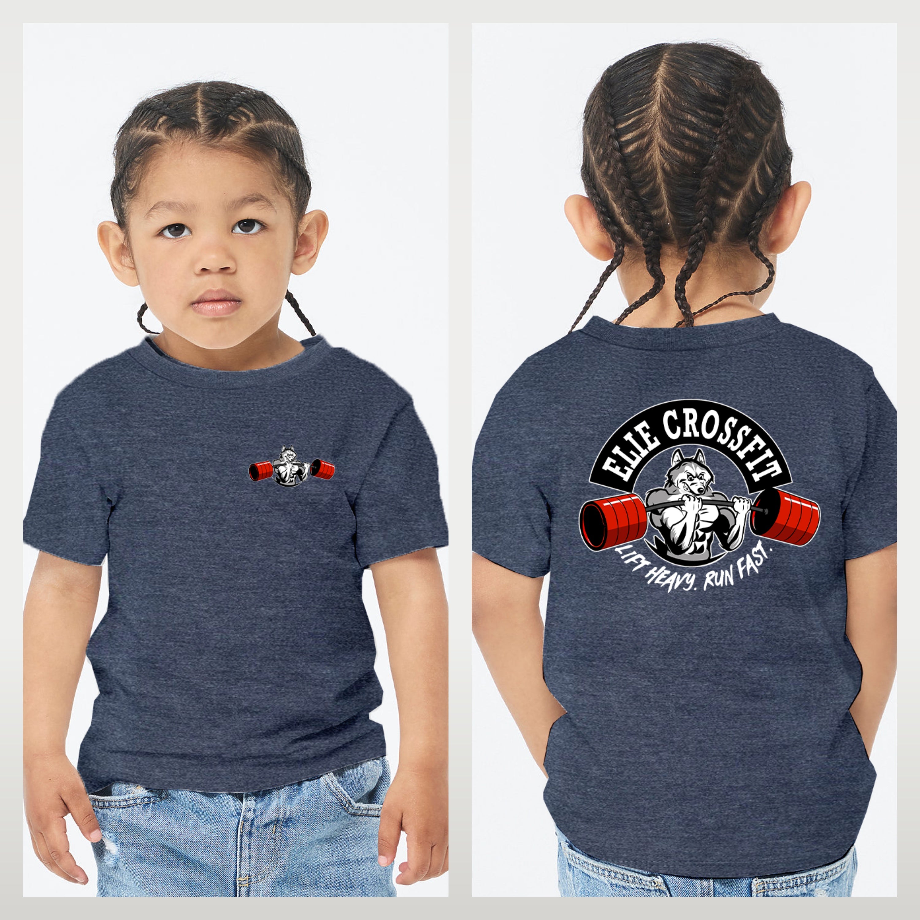 Elie Crossfit - Staff Version - Bella + Canvas Toddler Unisex 100% Cotton T-Shirt