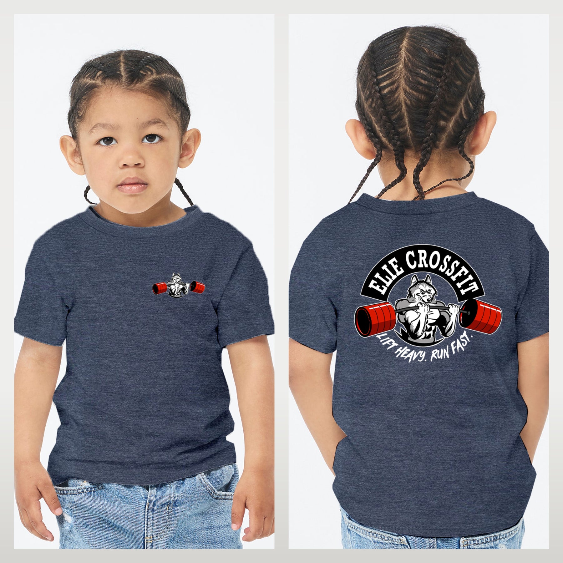 Elie Crossfit - Staff Version - Bella + Canvas Toddler Unisex 100% Cotton T-Shirt