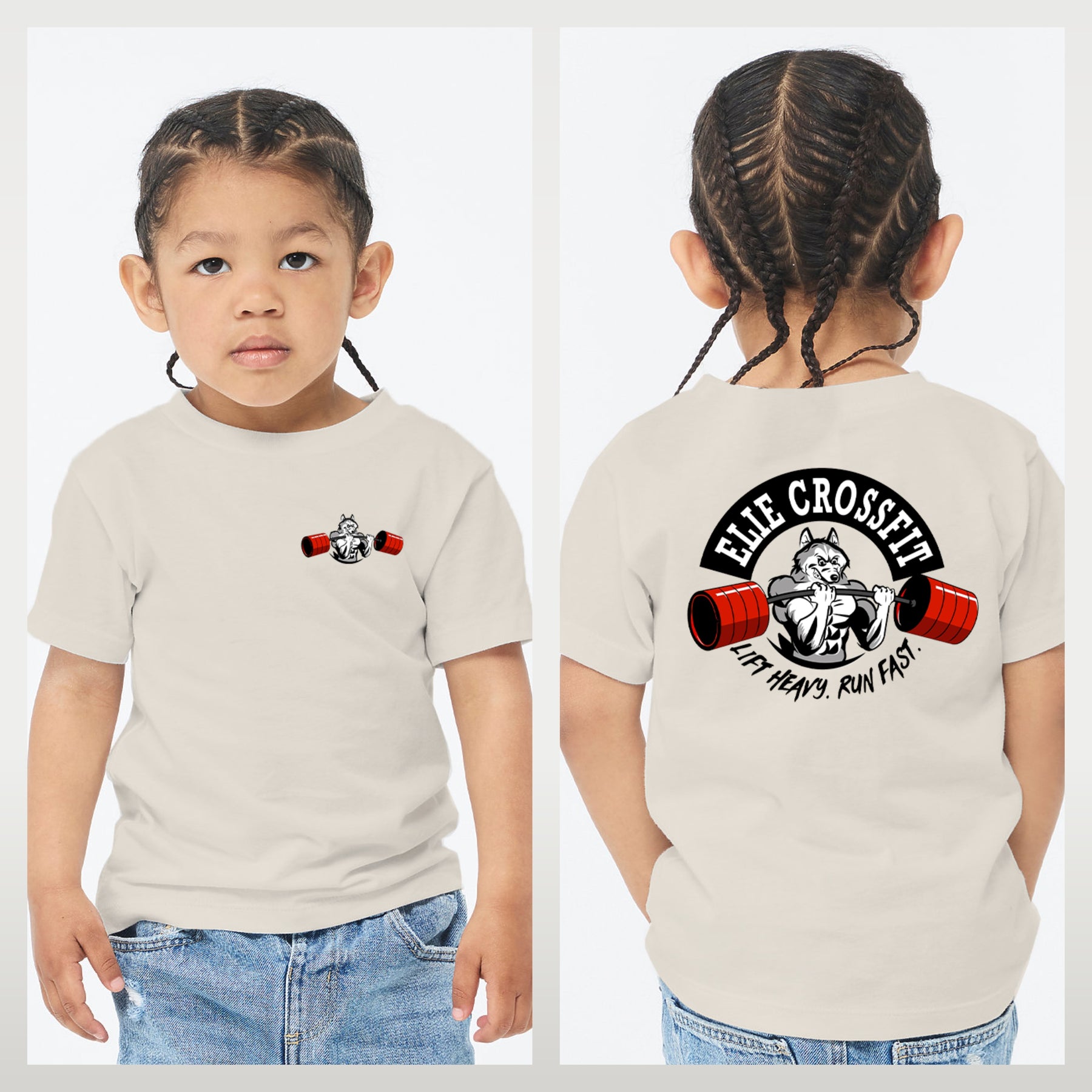 Elie Crossfit - Staff Version - Bella + Canvas Toddler Unisex 100% Cotton T-Shirt
