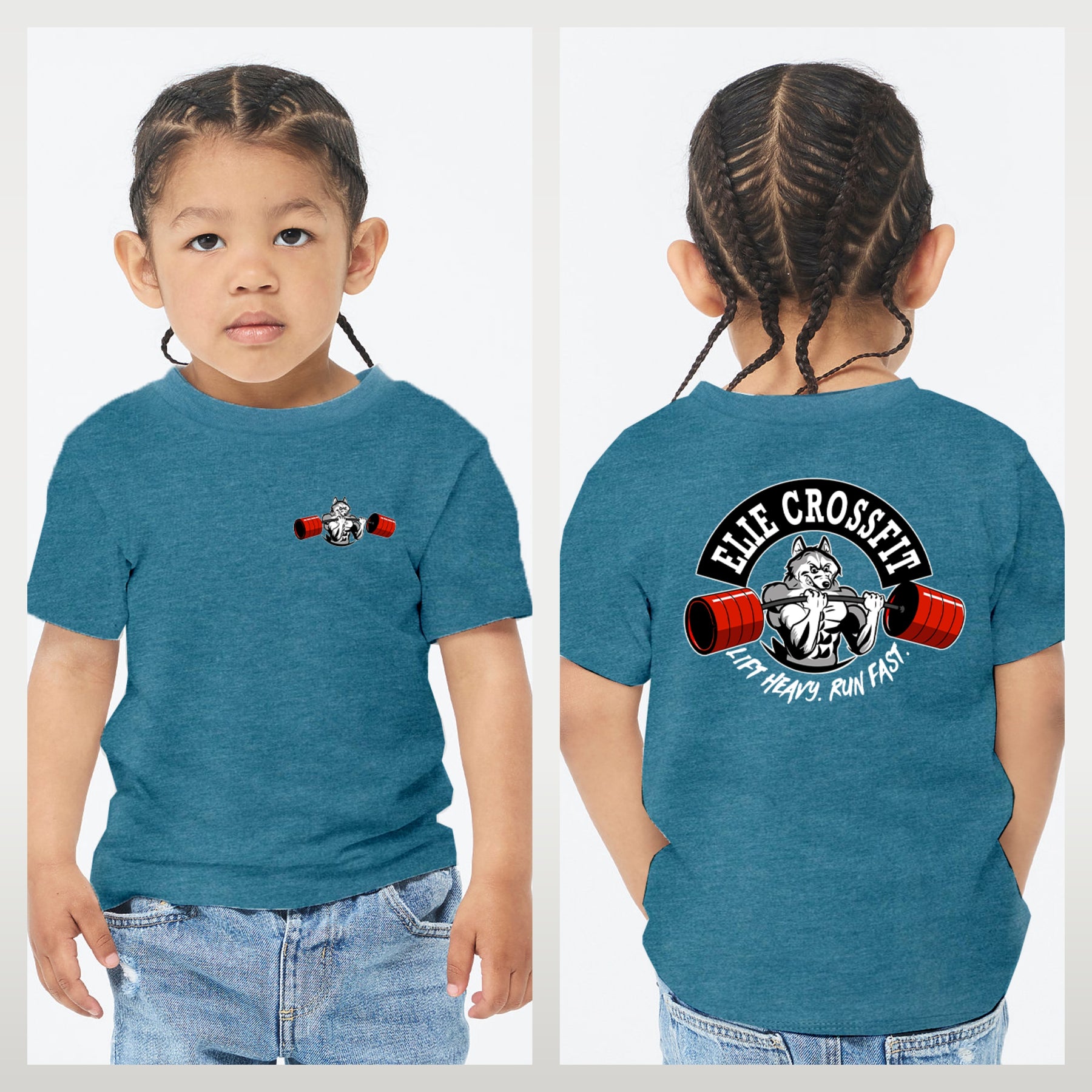 Elie Crossfit - Staff Version - Bella + Canvas Toddler Unisex 100% Cotton T-Shirt