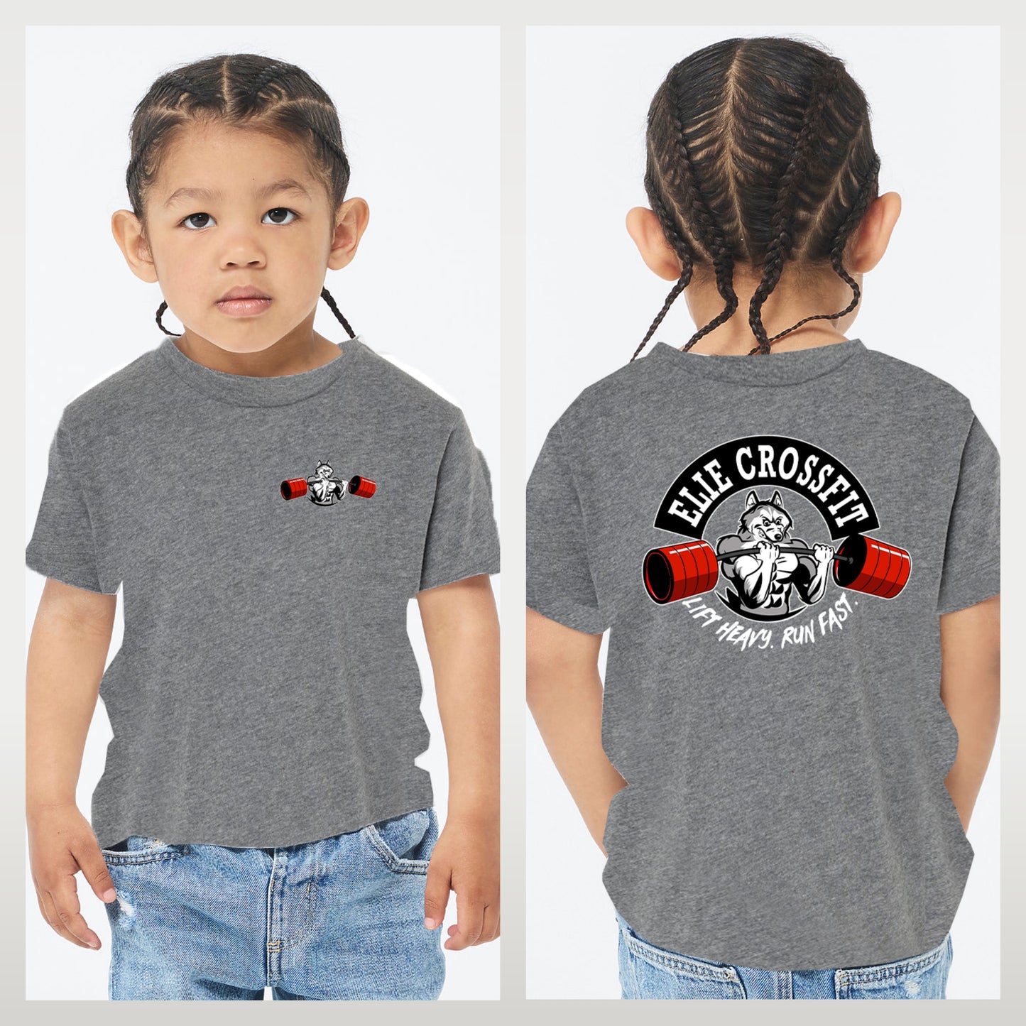 Elie Crossfit - Staff Version - Bella + Canvas Toddler Unisex 100% Cotton T-Shirt