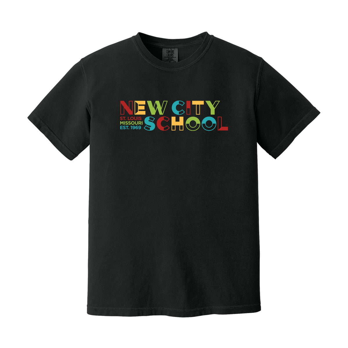 New City School - Building Blocks Unisex Comfort Colors Heavyweight Tee