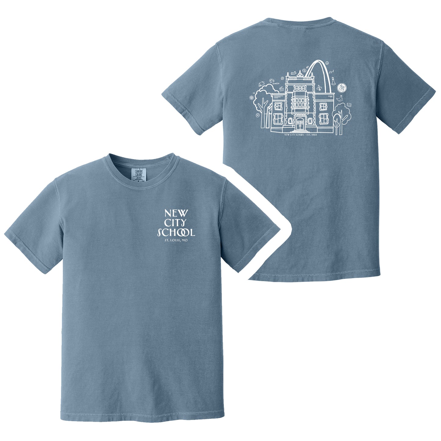 New City School - Joy of Learning Unisex Comfort Colors Heavyweight Tee