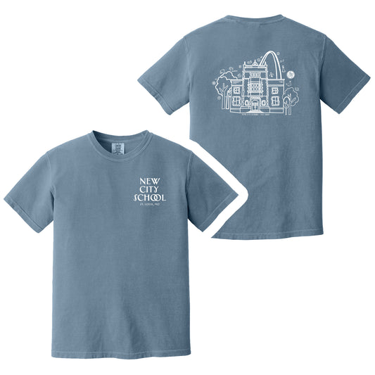 New City School - Joy of Learning Unisex Comfort Colors Heavyweight Tee