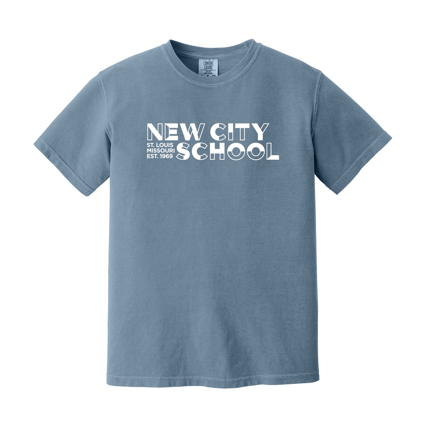 New City School - Building Blocks Unisex Comfort Colors Heavyweight Tee