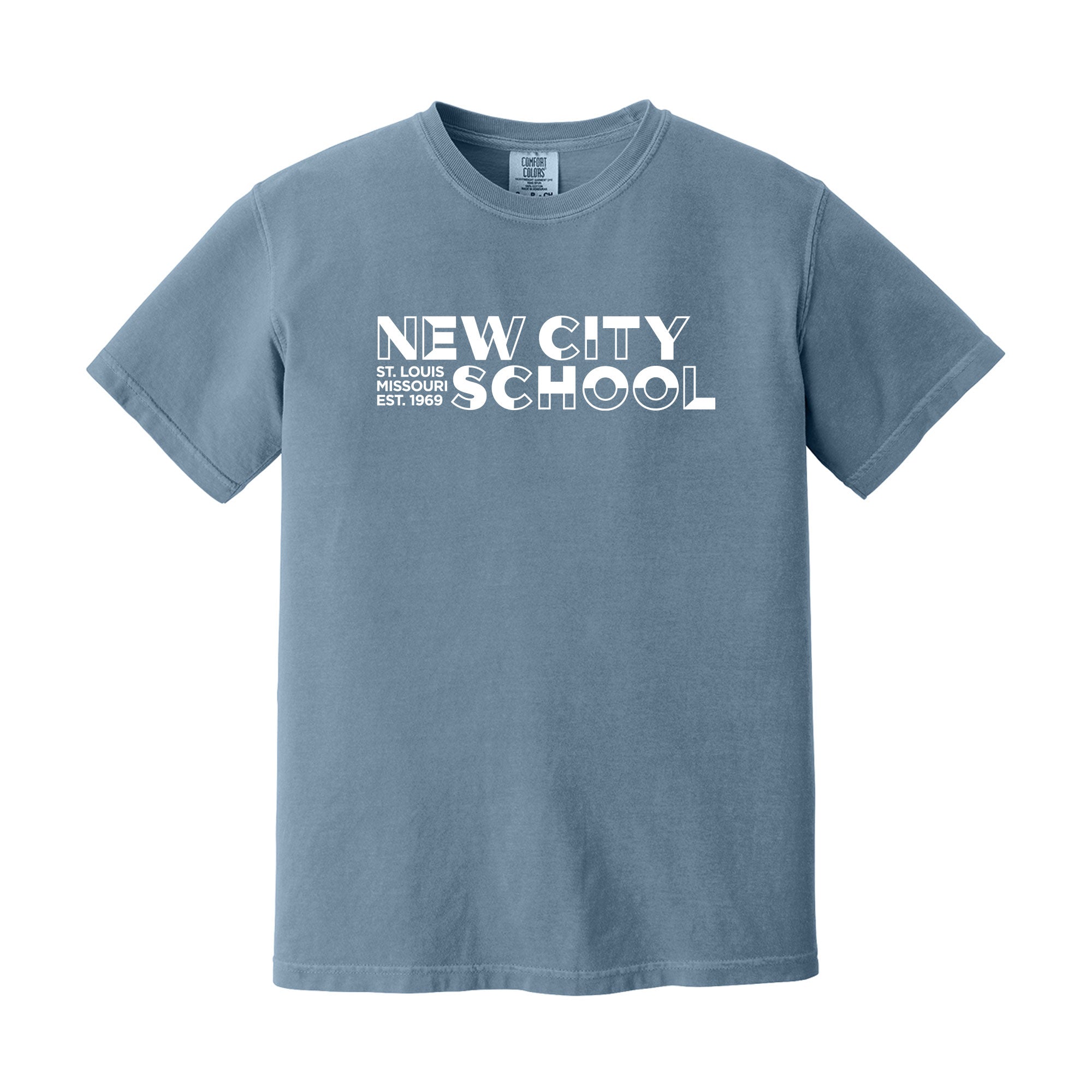 New City School - Building Blocks Unisex Comfort Colors Heavyweight Tee