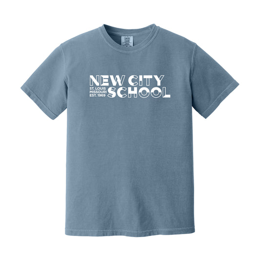 New City School - Building Blocks Unisex Comfort Colors Heavyweight Tee