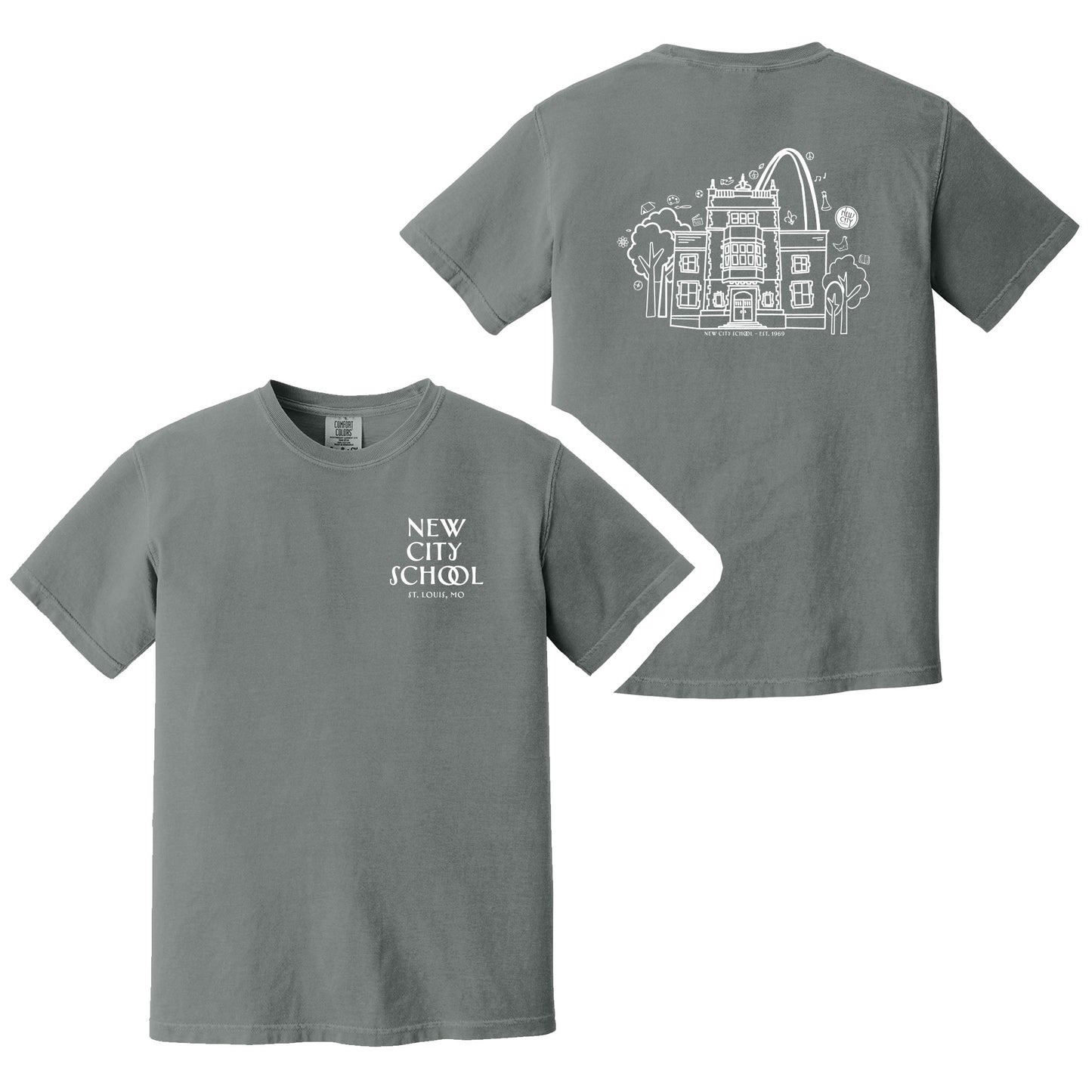 New City School - Joy of Learning Unisex Comfort Colors Heavyweight Tee