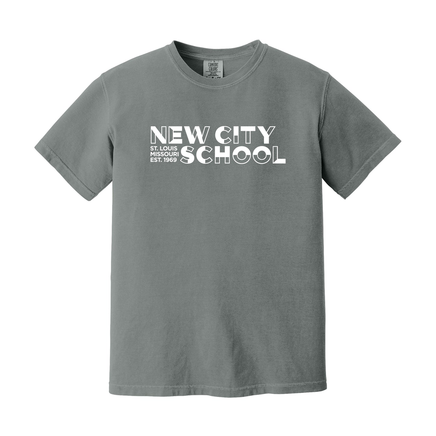 New City School - Building Blocks Unisex Comfort Colors Heavyweight Tee