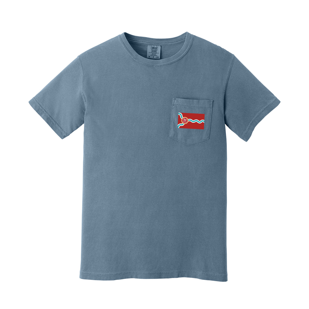 New City School - NCS St. Louis Unisex Comfort Colors Pocket Tee