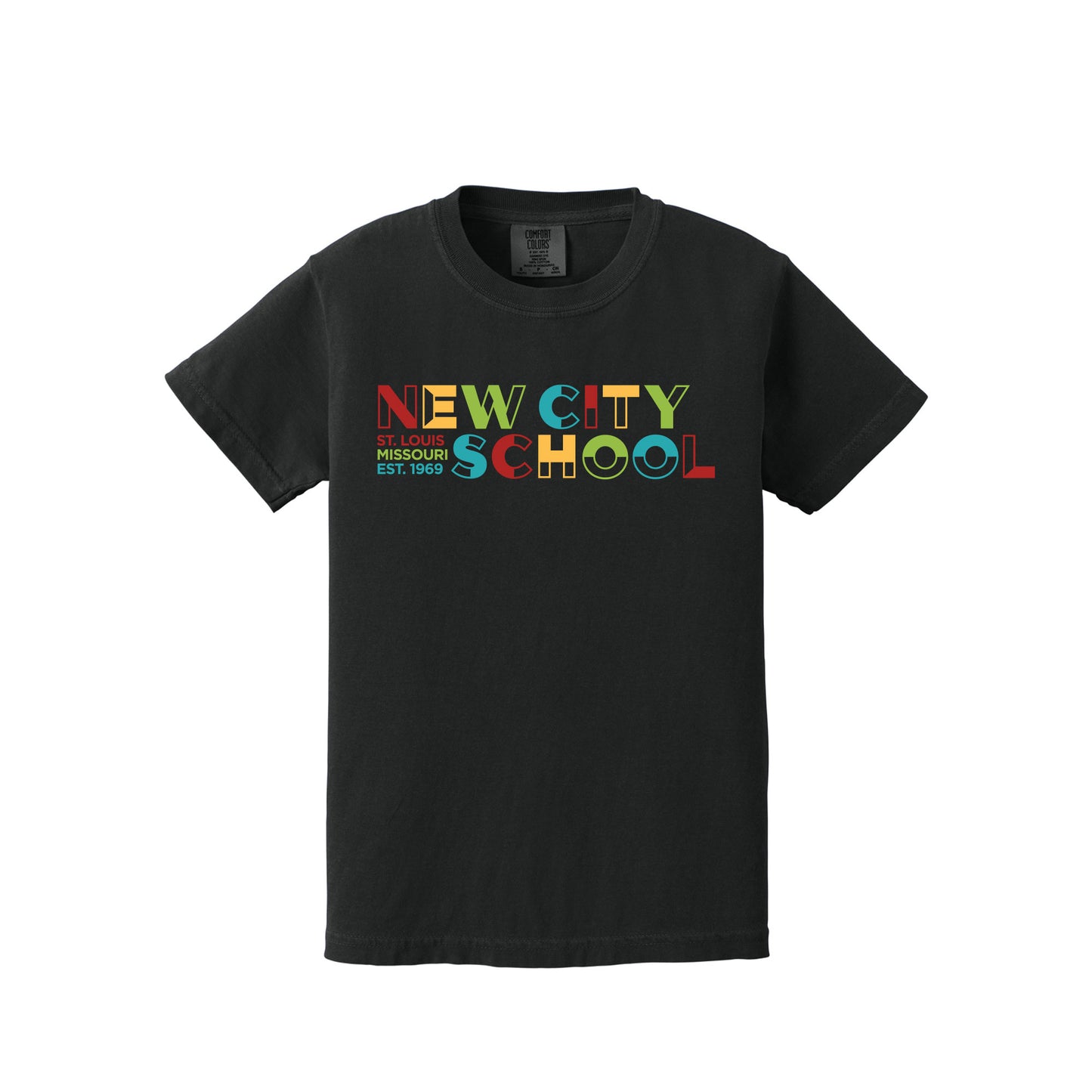 New City School - Building Blocks Youth Comfort Colors Heavyweight Tee