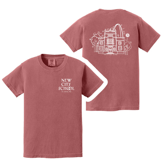 New City School - Joy of Learning Youth Comfort Colors Heavyweight Tee