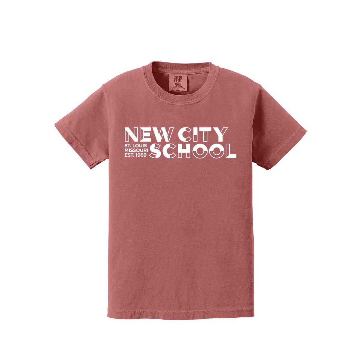 New City School - Building Blocks Youth Comfort Colors Heavyweight Tee