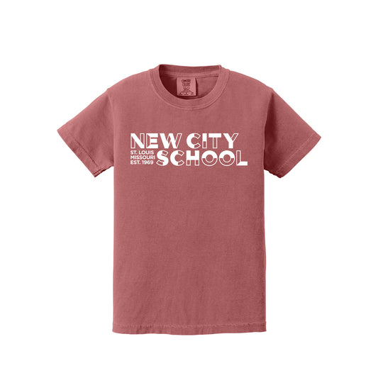 New City School - Building Blocks Youth Comfort Colors Heavyweight Tee