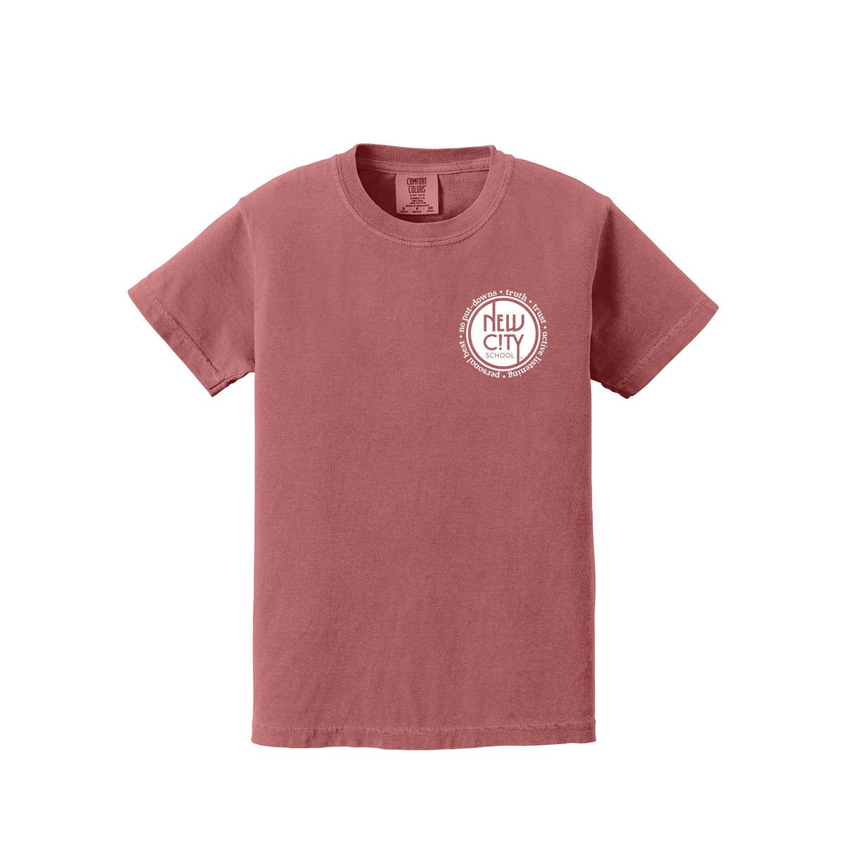 New City School - Rules Circle Youth Comfort Colors Heavyweight Tee