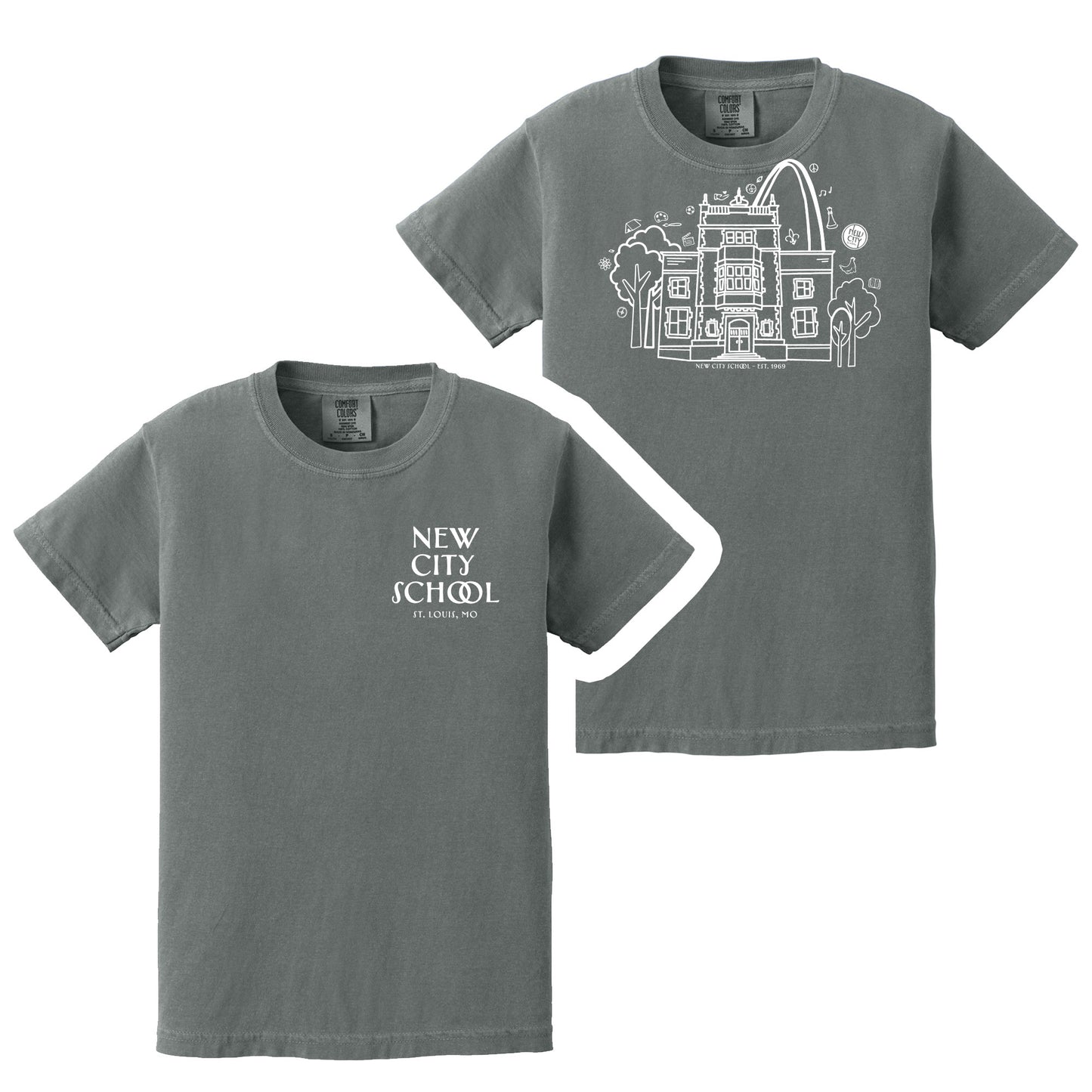 New City School - Joy of Learning Youth Comfort Colors Heavyweight Tee